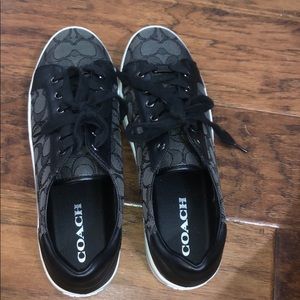 COACH lace up sneakers